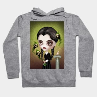 Be Afraid - Wednesday Addams Hoodie